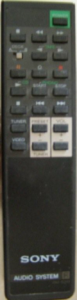 Télécommande Sony RM-s310 Pour Système Audio - Portée 5-10m, Sans Fil - Occasion En état De Fonctionnement